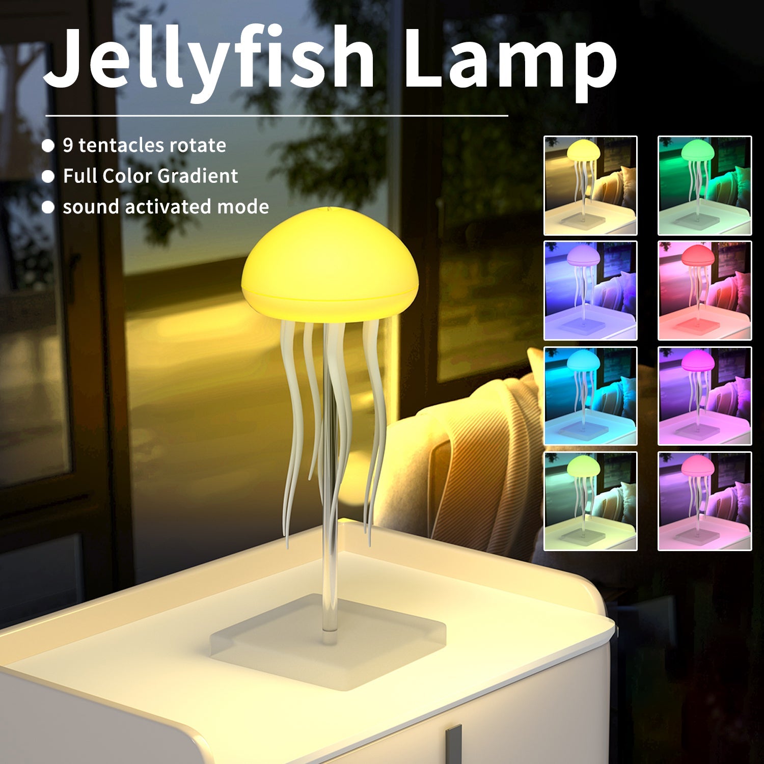 Jellyfish Lamp RGB LED