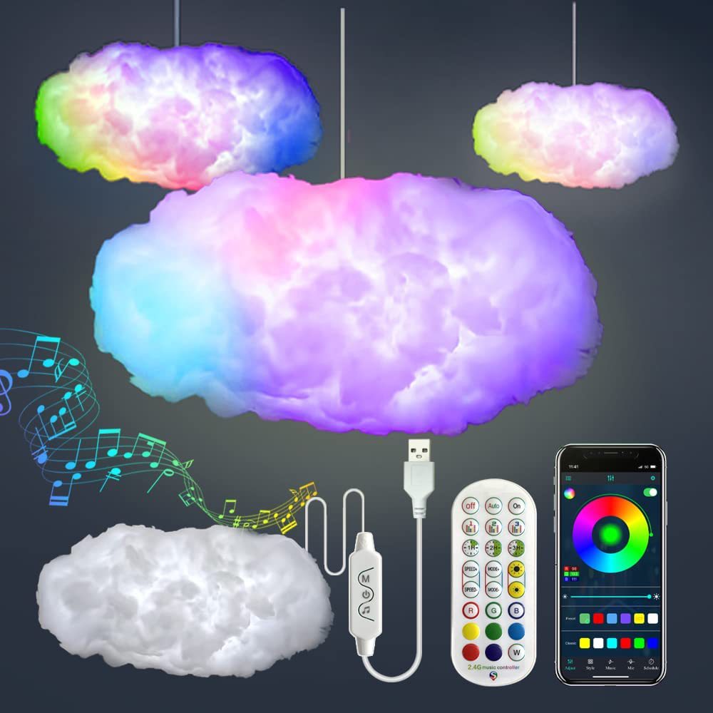 Cloud Light with Music Synchronization