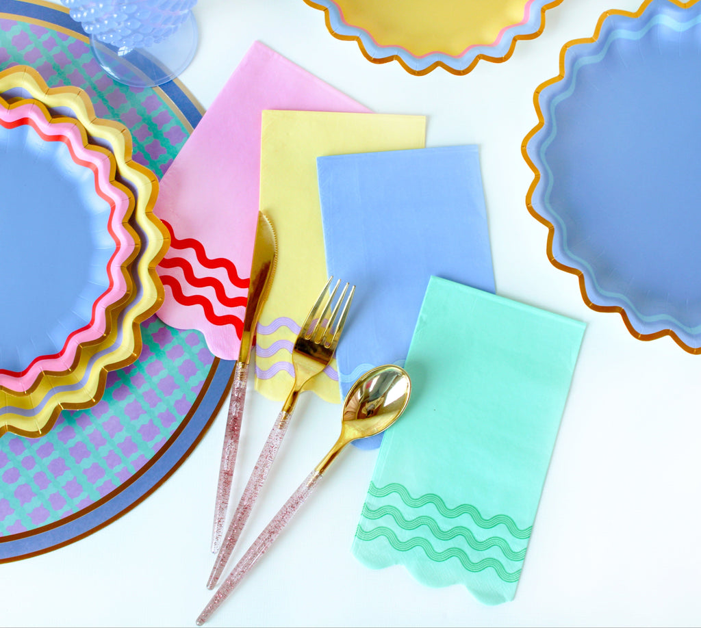 Ric Rac Rainbow Guest Napkins (16 ct)