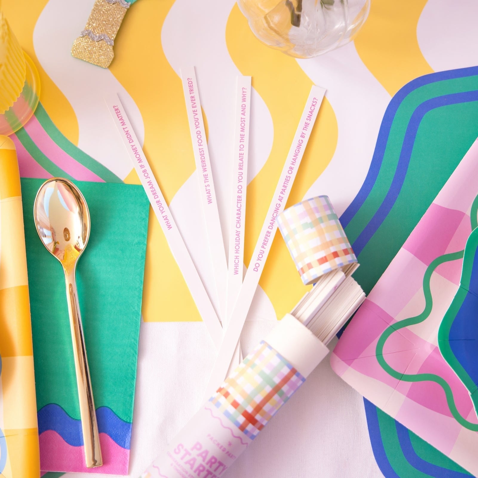 Party Starter Conversation Sticks