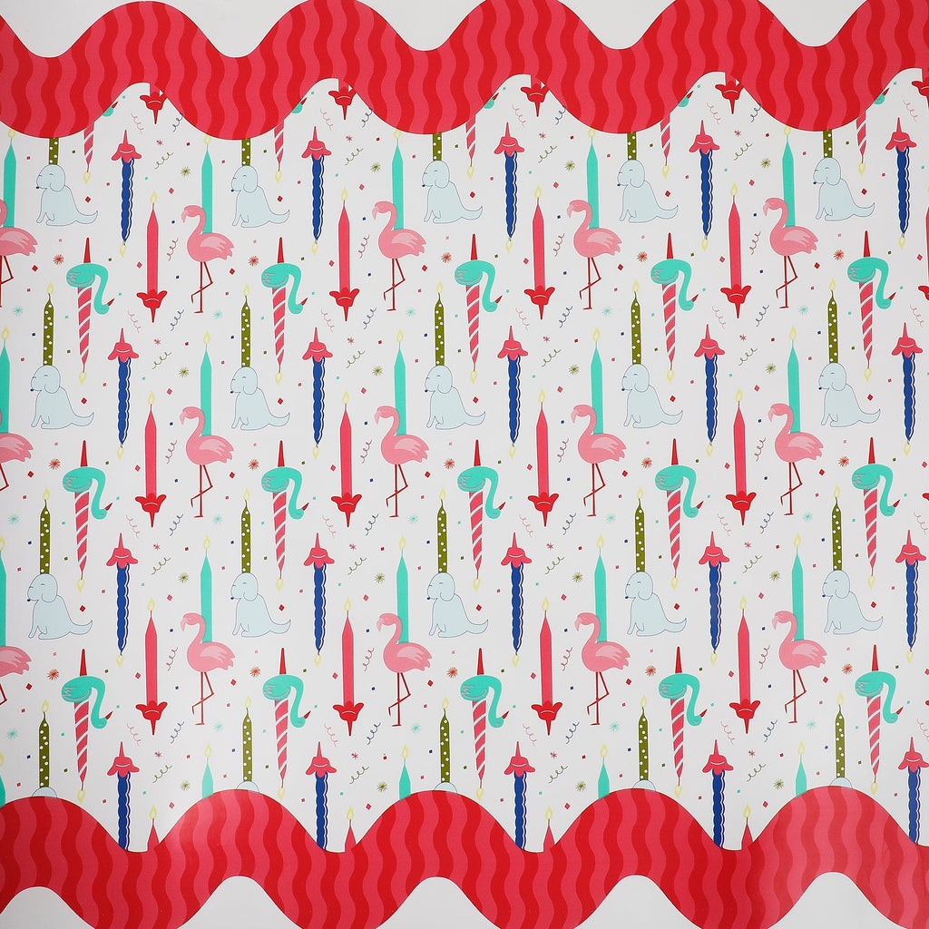 Party Parade Paper Table Runner (25 ft, cut to fit)