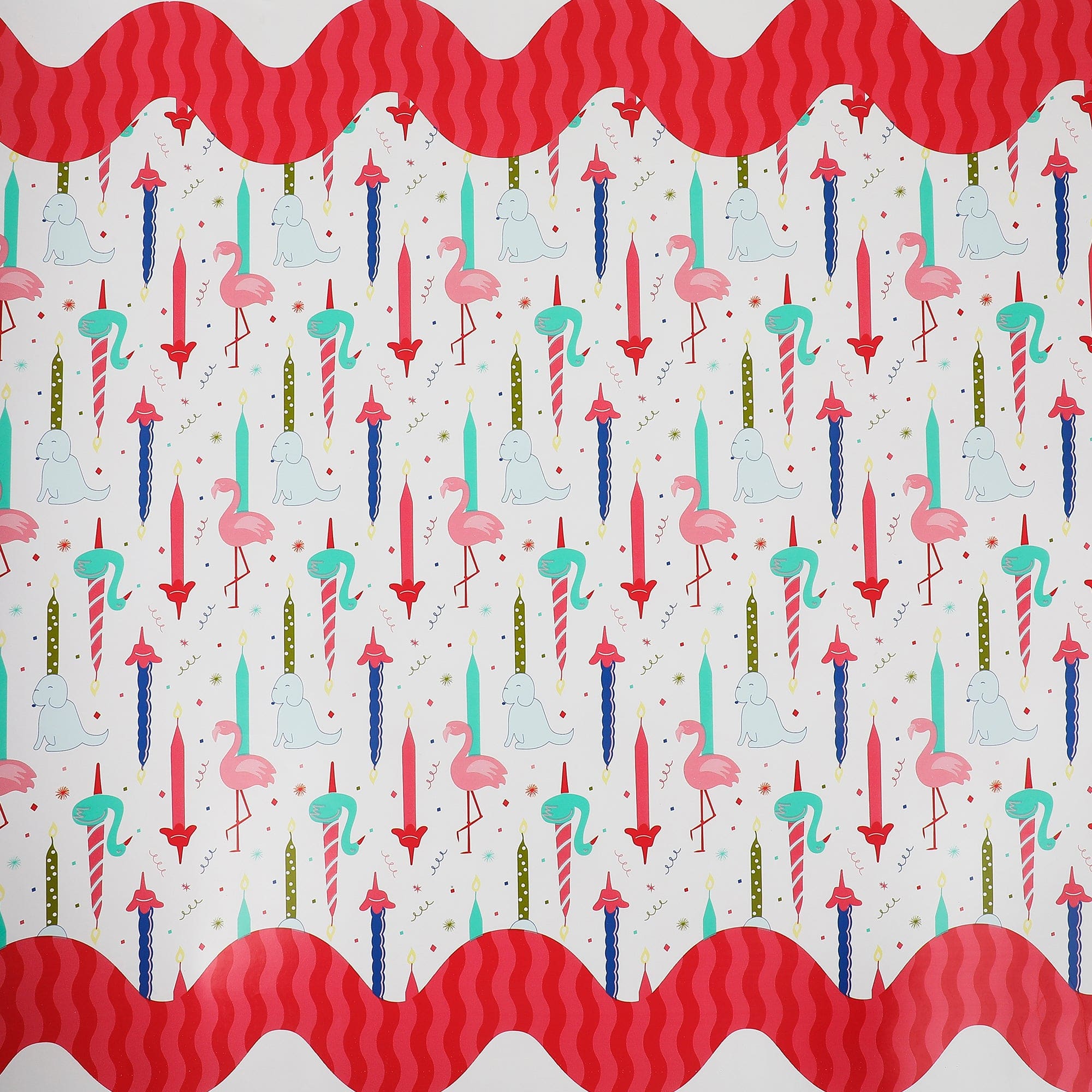 Party Parade Paper Table Runner (25 ft, cut to fit)