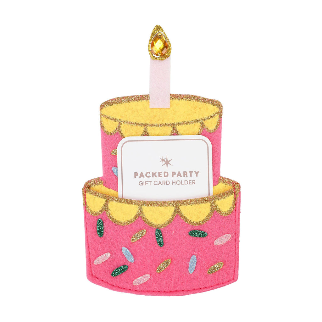Birthday Cake Gift Card Holder