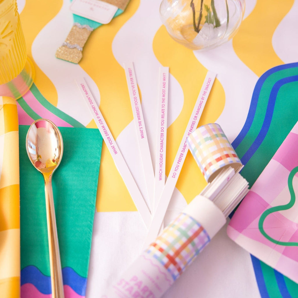 Party Starter Conversation Sticks