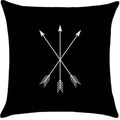 Throw Pillow Cover with 450g Insert, geometric, 18X18, Decorative Cushion – Fancy & Stacy
