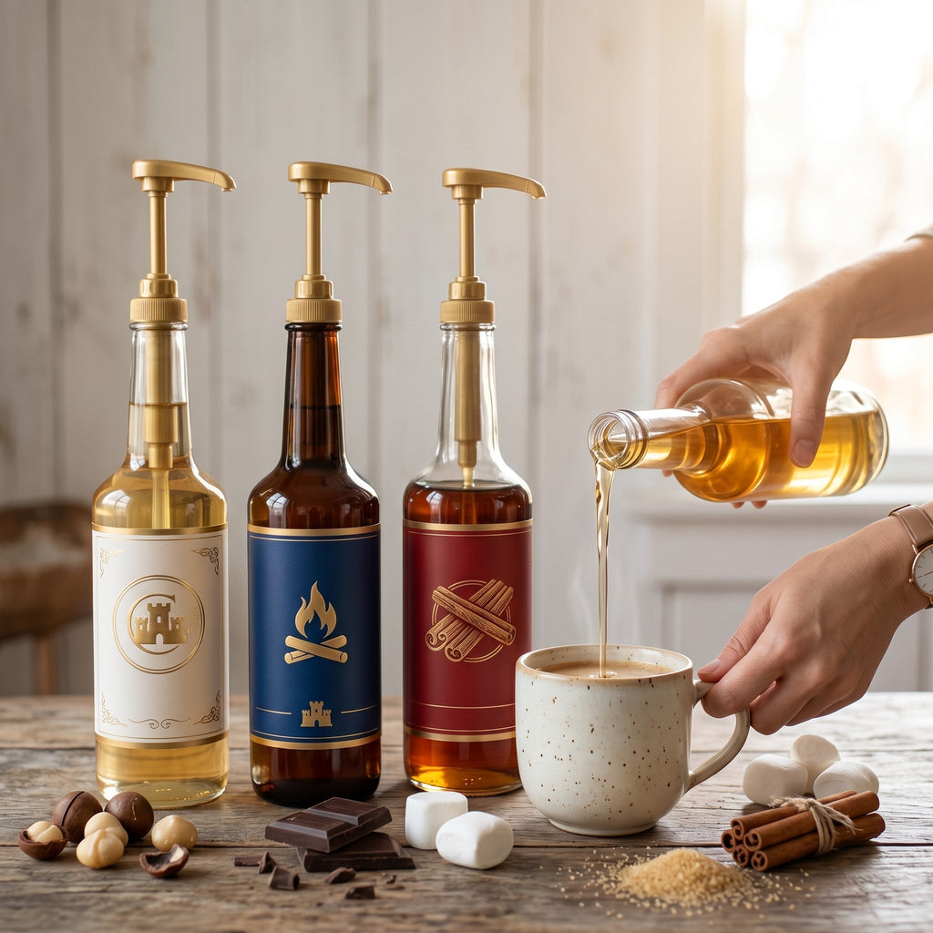 Universal Gold Syrup Pump