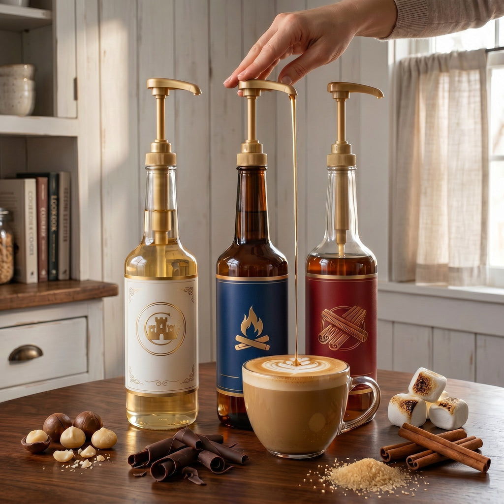 Universal Gold Syrup Pump