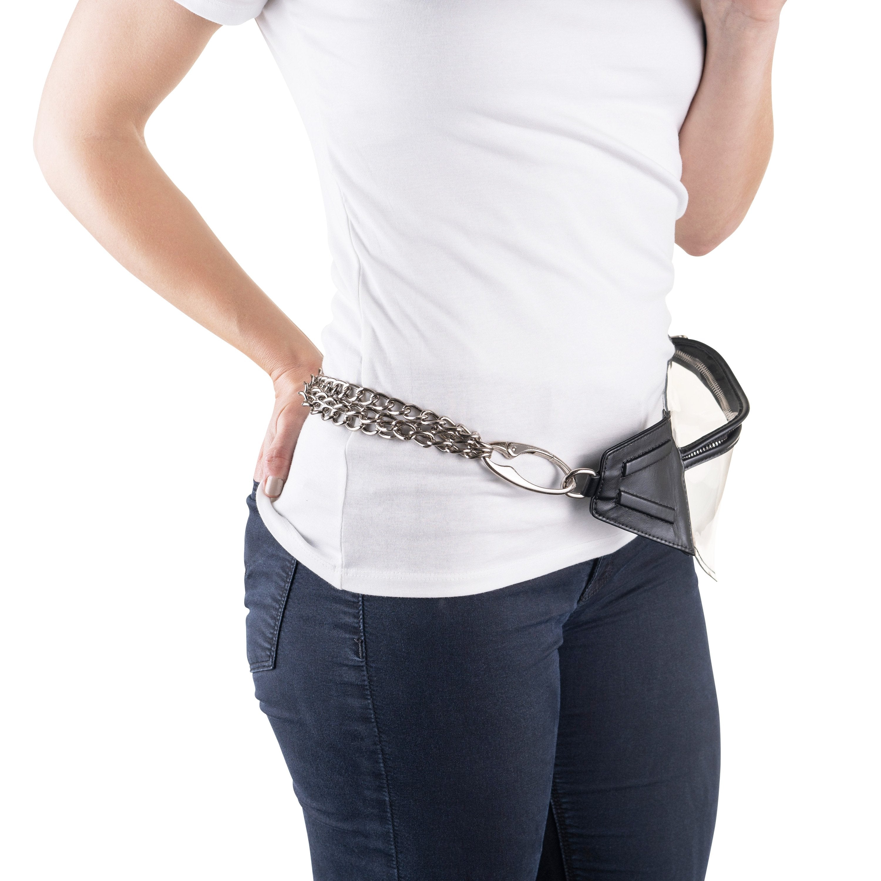 CLEAR FANNY PACK